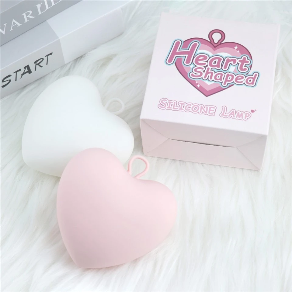 Cute-and-soft-heart-shaped-night-light