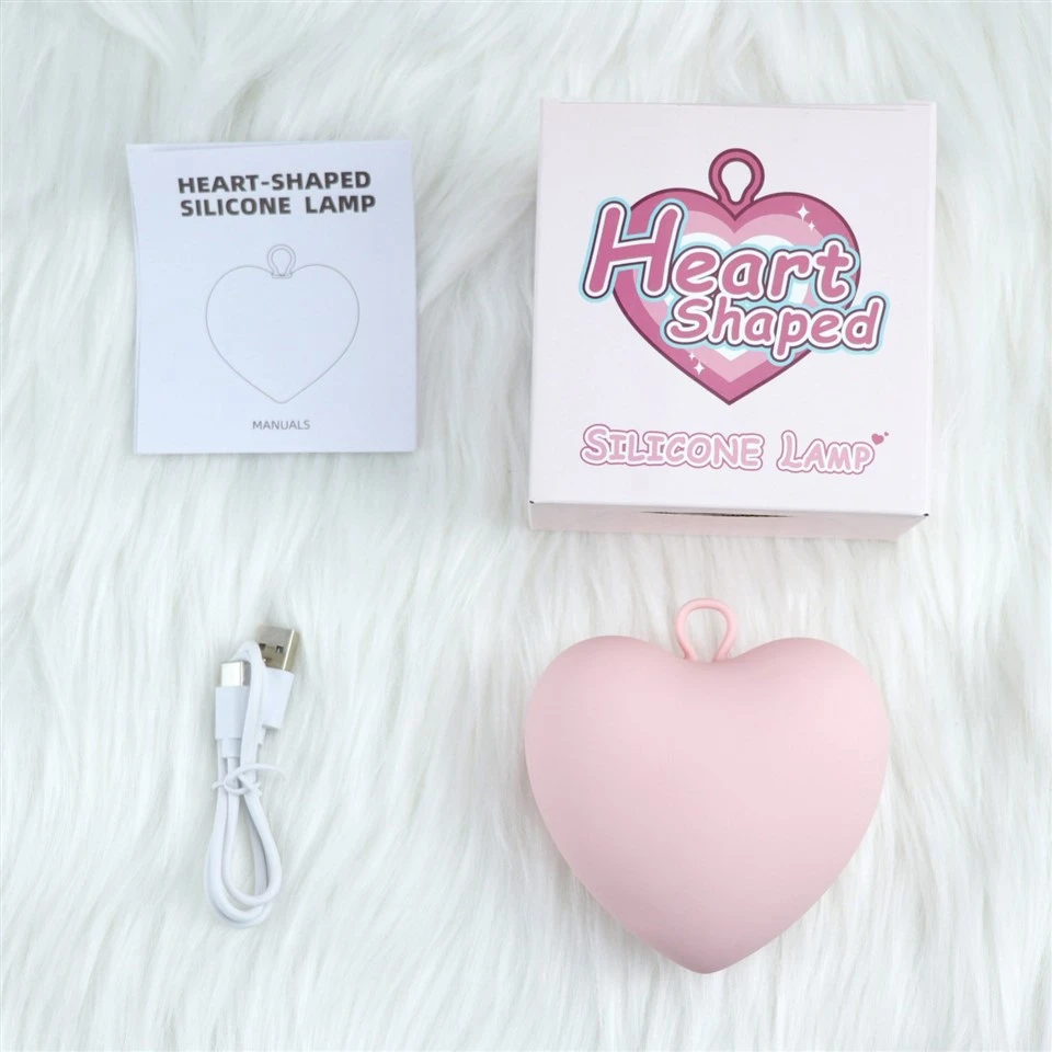 Heart-shape-silicone-nighelamp-product